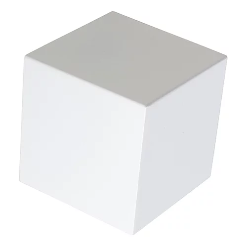QAZQA Moderna stenska svetilka bela - Cube