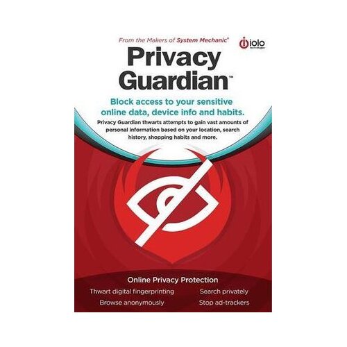 iolo System Privacy Guardian 1 Device 1 Year Key GLOBAL Cene
