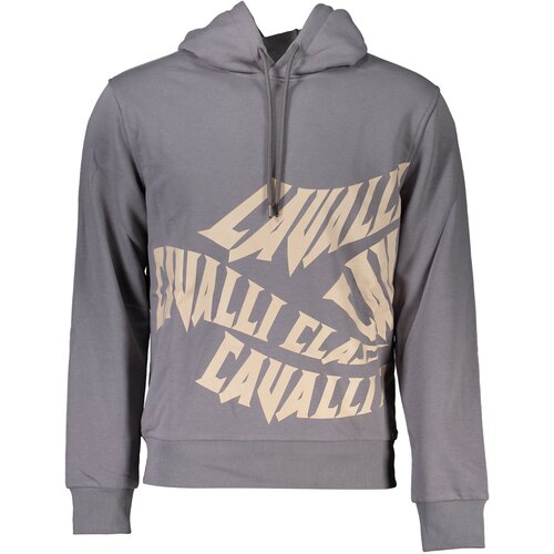 Cavalli Class SWEATSHIRT WITHOUT ZIP FOR MAN GRAY Cene