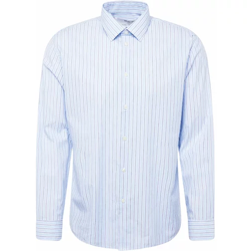 Selected Homme Košulja mornarsko plava / svijetloplava / prljavo bijela