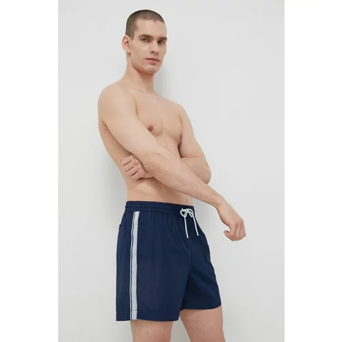 Calvin Klein Kopalne kratke hlače mornarsko modra barva