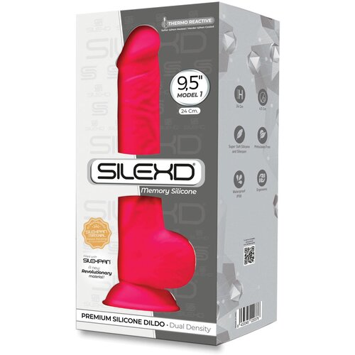 SilexD 9,5&amp;quot; Premium Dual Density Dildo, 17.3 cm Slike