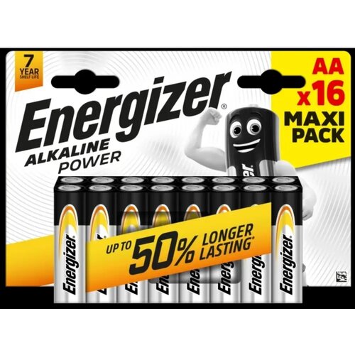 Energizer Alkalna baterija Alkaline power LR6 (AA) 16/1 Cijene