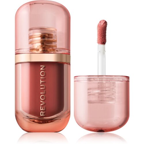 Makeup Revolution Superdewy Blush Burst tekoče rdečilo odtenek Pink Fizz Soft Pink 4.2 ml Slike
