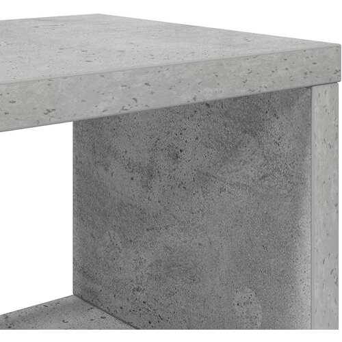Studio radni stol Betonska siva 110 x 42,5 x 36 cm Slike