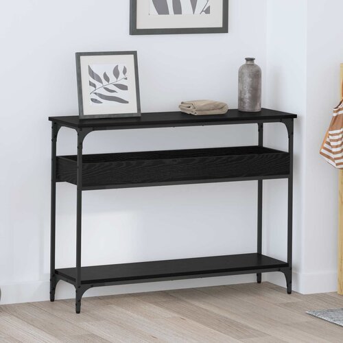 Konzolna stolica Crni hrast 100 x 29 x 75 cm Konstruirano drvo Cene