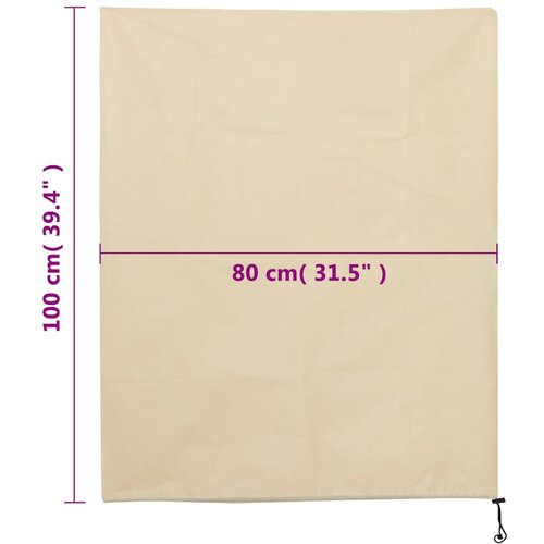  Navlake od flisa za biljke s vezicom 4 kom 70 g/m&amp;sup2; 0,8 x 1 m Slike