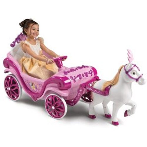 HUFFY Disney Princess Royal Horse and Carriage 6V električno vozilo Cijene