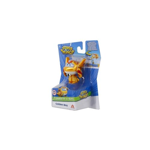 Super Wings TRANSFORM A BOTS - Golden Boy Cene