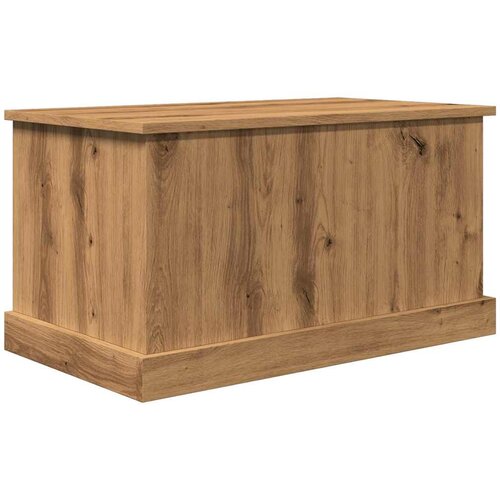  Kutija za pohranu umjetnički hrast 70x40x38 cm izrađeno drvo Slike