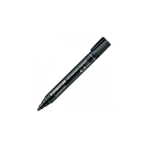 Marker STAEDTLER LUMOC.352-9,CRNI,OKRUGLI VRH Slike