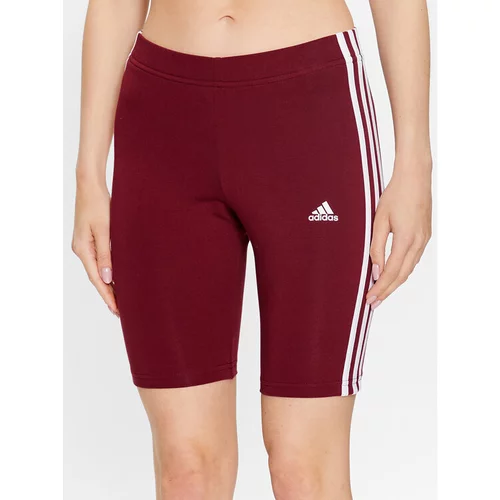Adidas Športne kratke hlače Essentials 3-Stripes Bike Shorts IM2846 Rdeča