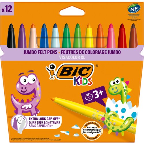 Bic KIDS fiber pero Visacolor XL ecolutions, kartonska škatla 12, (21655218) Cene