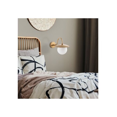Opviq vall lamp zidna zlatna lampa anemon 15001 Slike