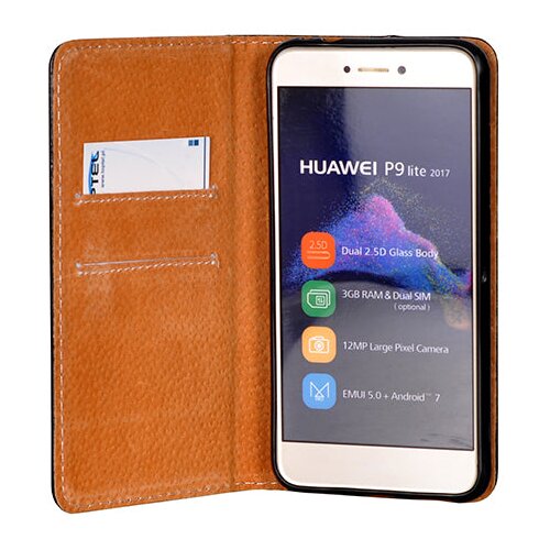 Mobiline usnjeni preklopni etui book special črni za huawei P30 lite Cene