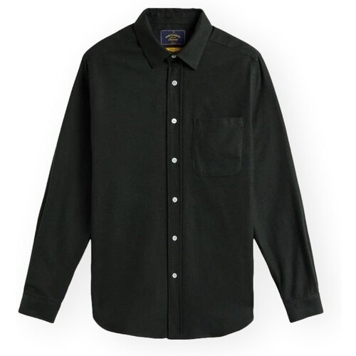 Portuguese Flannel Srajce z dolgimi rokavi Teca 2.0 Shirt - Forest Green Zelena Slike