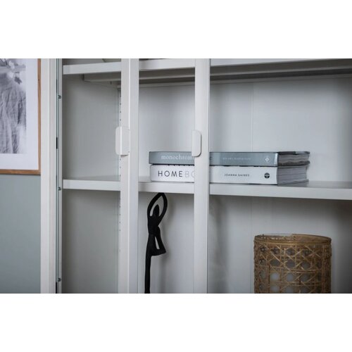 Venture Home vitrina Misha 35 &amp;times; 150 &amp;times; 75 cm, bijela Slike