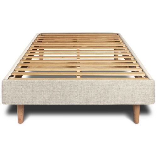 Sommeil de plomb Vzmetni boksi z letvami 90x200 cm - Trpežno blago - Sestavljanje, (21607624) Cene