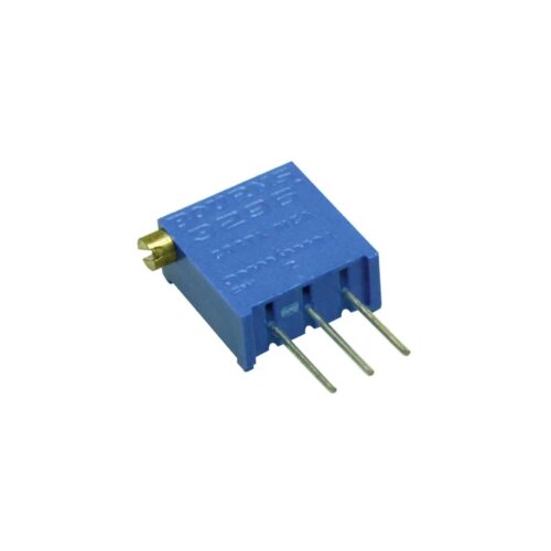 Bourns cermet trim potenciometar, 25 okretaja, 1 kω, 0,5 w, tht, bočni, 3296X-1-1 cermet trimer linearno 0.5 w 1 kΩ 9 ° 1 st. Cijene