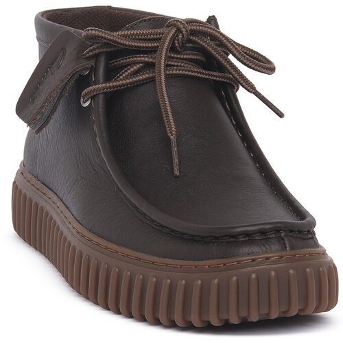 Clarks Pol&amp;scaron;kornji TORHILL HI LACE Kostanjeva Slike