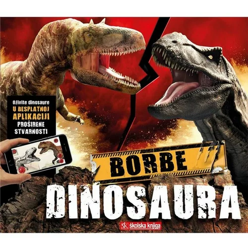  Borbe dinosaura – knjiga s aplikacijom za proširenu stvarnost