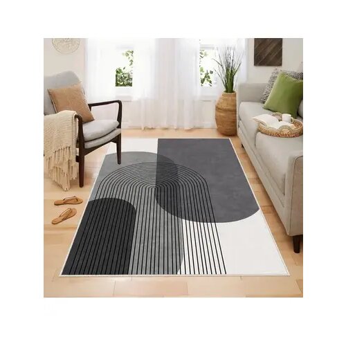 Tepih sa gumenom podlogom 160x230cm - Otisak sivi TG-4136 Cene