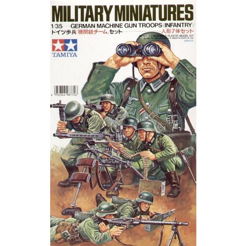 Tamiya Nemški set vojakov z mitraljezi, (21287381) Cene