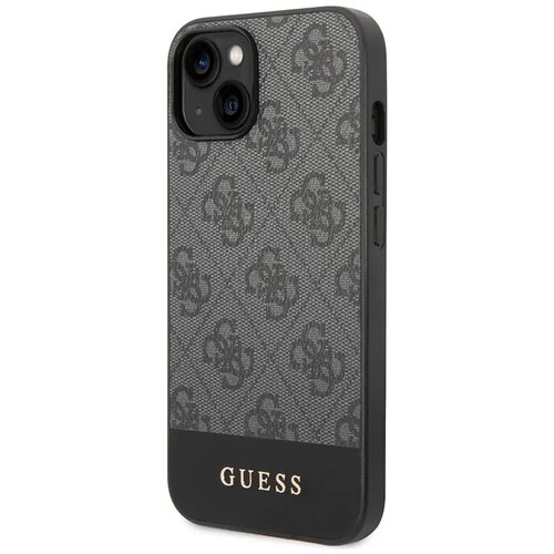 Guess Maska za telefon iPhone 15 6.1 GUHCP15SG4GLGR, Siva Cene