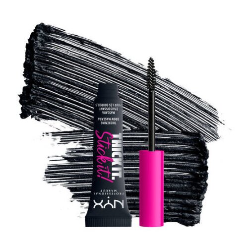 NYX Professional Makeup gel za obrvi - Thick It Stick It! Brow Gel - Black (TISI08) Cene