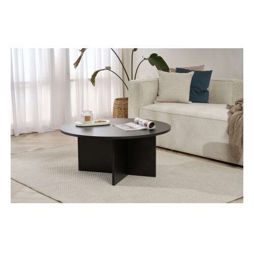 Hanah home sto za kafu soleil wood black Slike
