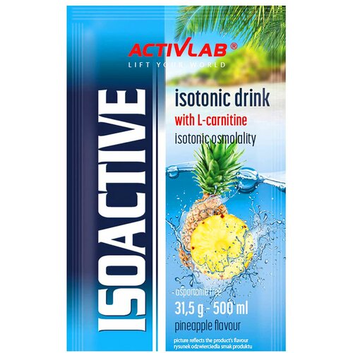 ACTIVLAB napitak za hidrataciju i oporavak isoactive ananas sa l-karnitinom 31.5g Cene