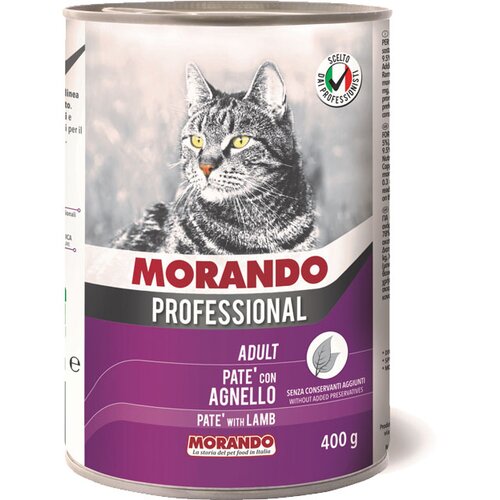 Morando Professional Cat Adult Pate janjetina 400 g konzerva Cene