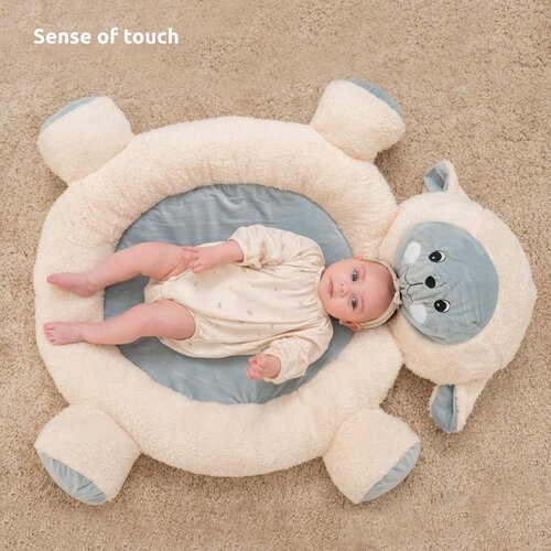 Lorelli podloga za igru Mary Plush, White&amp;amp;Grey Slike