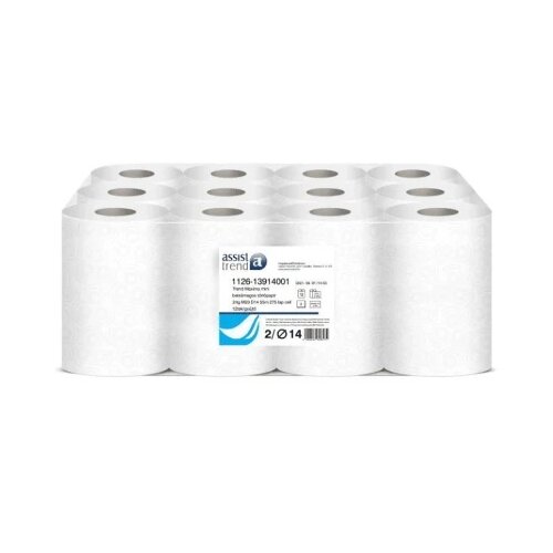 Assist Trend Trend Maxima Mini papirni ubrus 2sl 14cm 55m 275 list (12 rolni) ( 1126-13914001 ) Cene