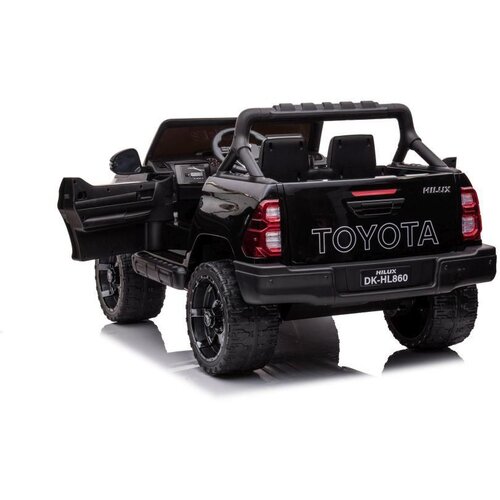  Licencirana Toyota Hilux DK-HL850 crni - auto na akumulator Slike
