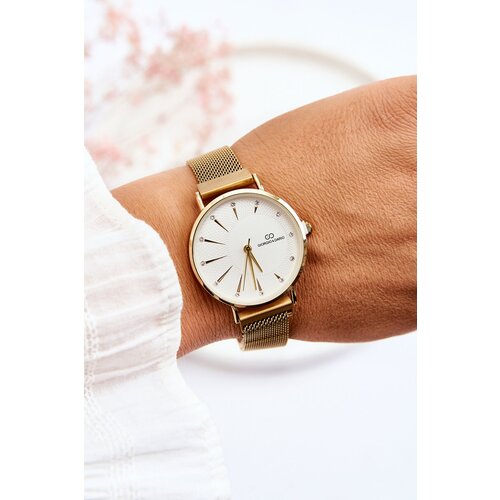 Kesi Mesh bracelet watch Giorgio&amp;amp;Dario gold-white Slike