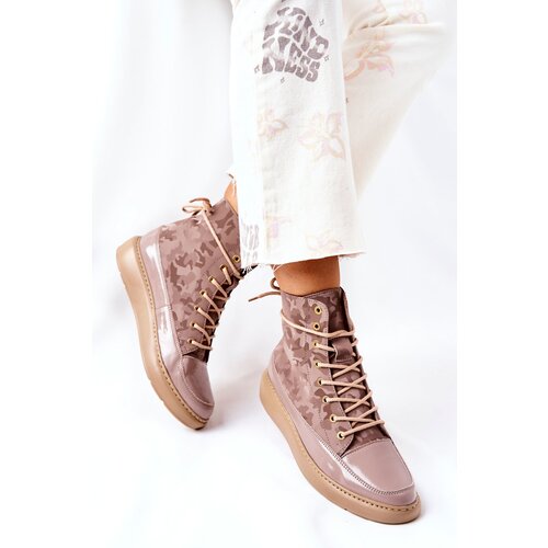 Kesi Sport shoes Goe leather Lewski 3034 beige moro Slike