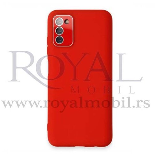  silikonska futrola soft x-cell sa zastitom za kameru za samsung A225 galaxy A22 4G crvena Slike