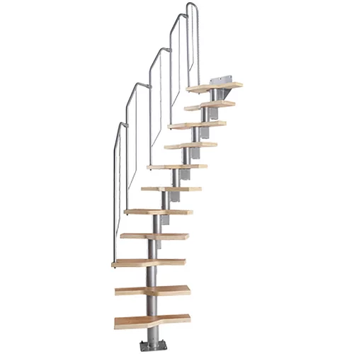 STAR STAIRS stranske stopnice star stairs athena (etažna višina: 222–276 cm, število stopnic: 11)