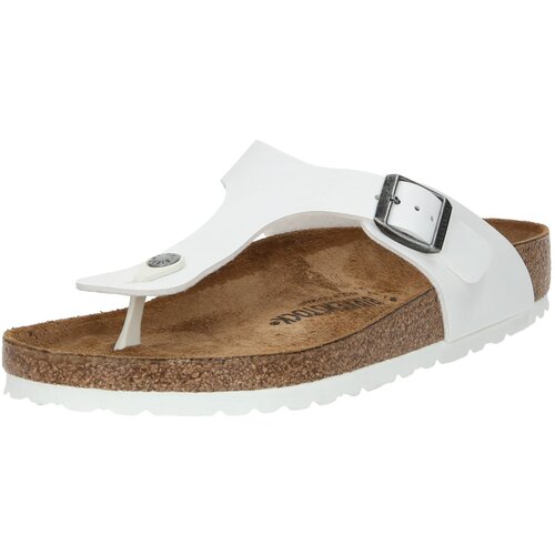 Birkenstock Japonke Gizeh 745531 Wei&amp;szlig; Slike