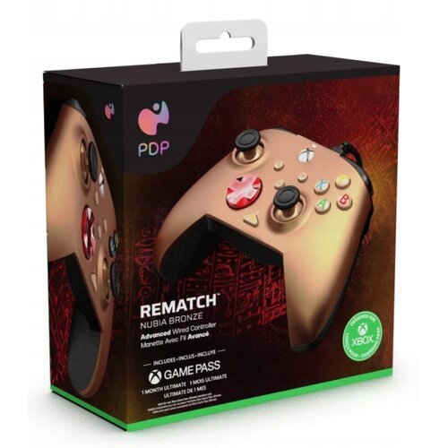 Pdp žični kontroler Rematch v barvi Nubia Bronze za Xbox One & Xbox Series Cene