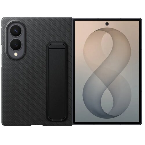Samsung Carbon Standing maska za Galaxy Z Fold8 Black Slike