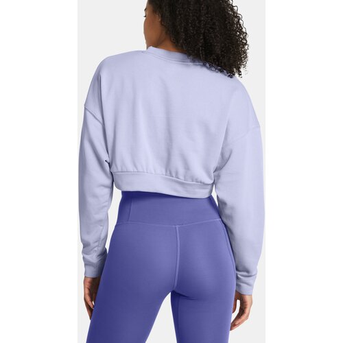 Under Armour Sweatshirt UA Rival Terry OS Crop Crw-PPL - Women Cene