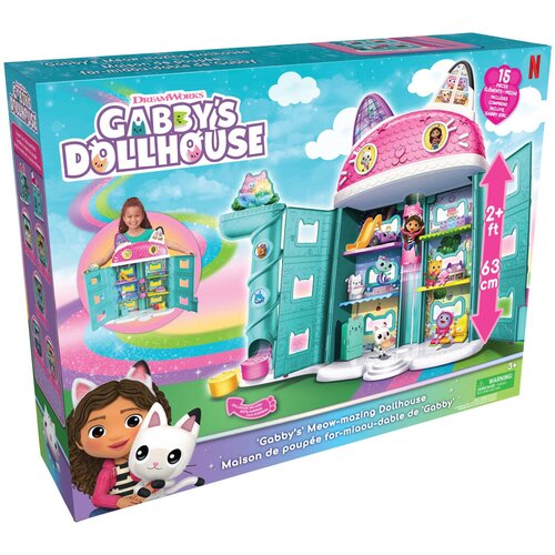 Spin Master Gabby&amp;#039;s Dollhouse Kućica za lutke Meowmazing Deluxe SN6078219 Slike