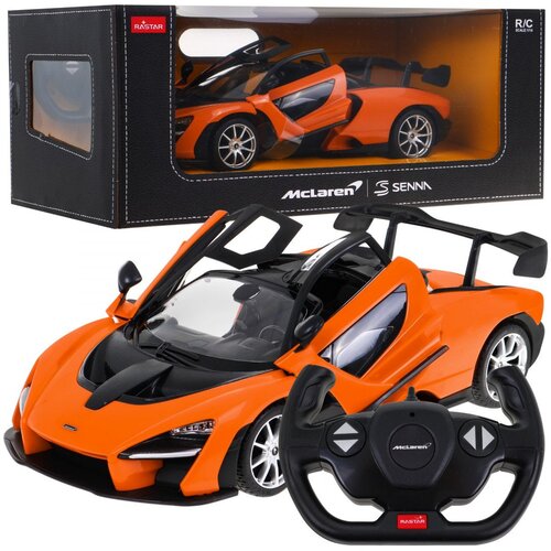  Licencirani auto na daljinsko upravljanje McLaren Senna 1:14 RASTAR - narančasti Cene