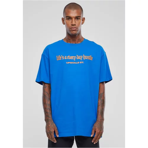 Mister Tee Men's T-shirt Hustle Oversize Cobalt Blue