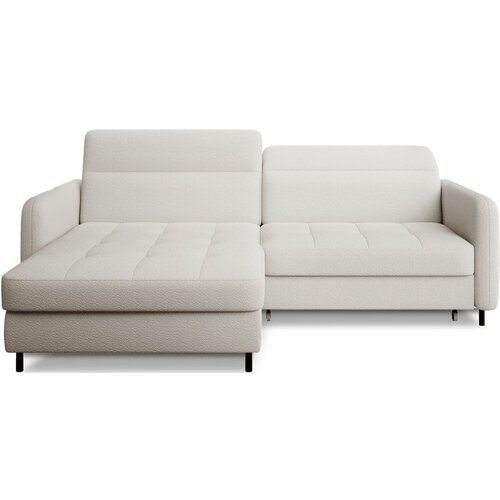 ELTAP Krem sklopiva/s prostorom za odlaganje kutna garnitura od boucl&amp;eacute; tkanine (s lijevim kutom/s ležaljkom) Gomsi &amp;ndash; Slike