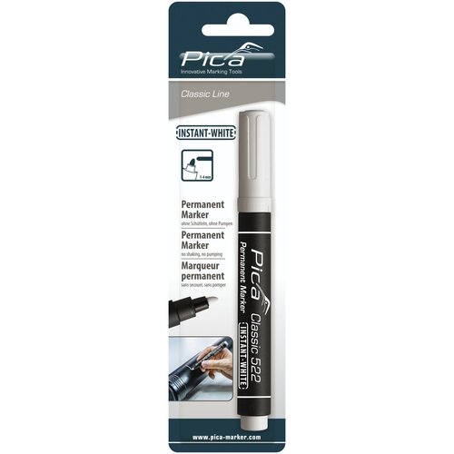 Pica - Marker Permanentmarker INSTANT white, Rundsp 1-4mm / SB Cijene