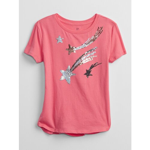 GAP Kids T-Shirt Flippy Sequin Graphic T-Shirt - Girls Cene
