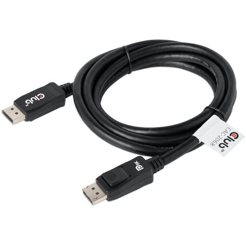 Club3d DisplayPort Priključni kabel [1x Muški konektor DisplayPort - 1x Muški konektor DisplayPort] 2 m Crna Cijene